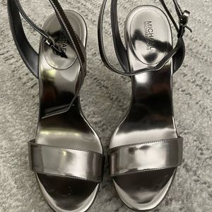 Michael Kors Silver Heels